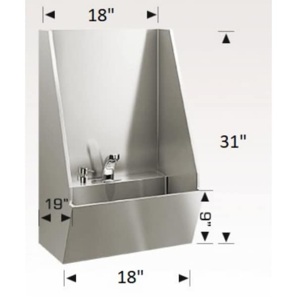 18-in. W Hand Wash Station_AI-34867